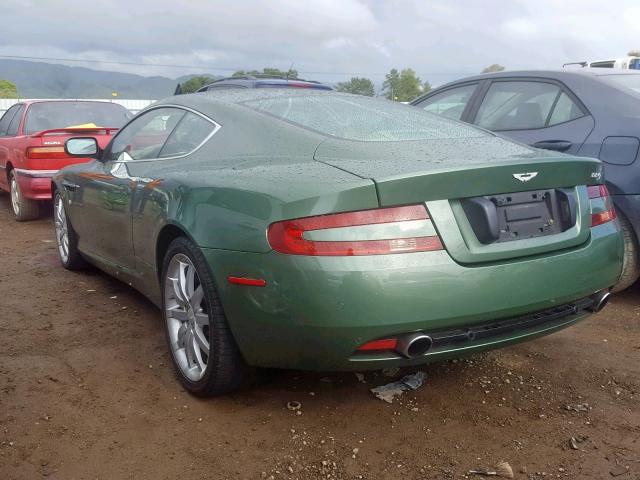 SCFAD01A95GA00999 - 2005 ASTON MARTIN DB9 GREEN photo 3