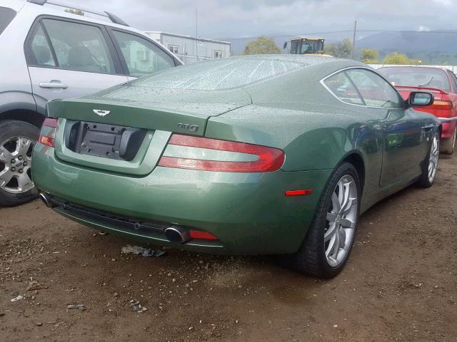 SCFAD01A95GA00999 - 2005 ASTON MARTIN DB9 GREEN photo 4