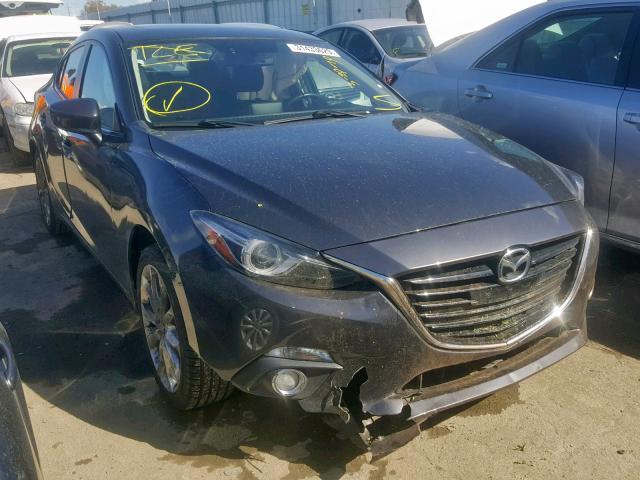 JM1BM1W35E1171638 - 2014 MAZDA 3 GRAND TO CHARCOAL photo 1