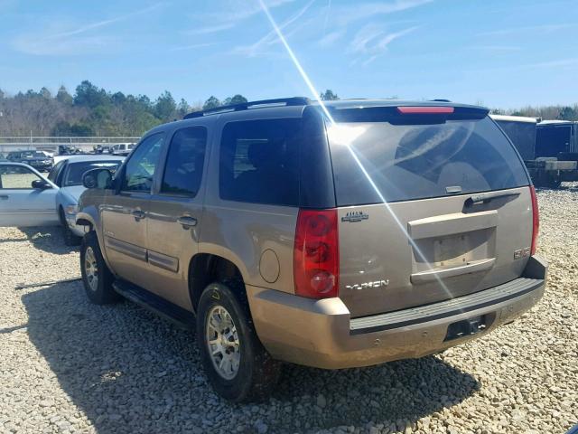 1GKFC13J57R144911 - 2007 GMC YUKON TAN photo 3