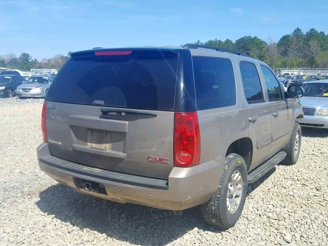 1GKFC13J57R144911 - 2007 GMC YUKON TAN photo 4