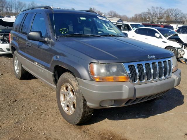 1J8GW38SX2C157145 - 2002 JEEP GRAND CHER GRAY photo 1