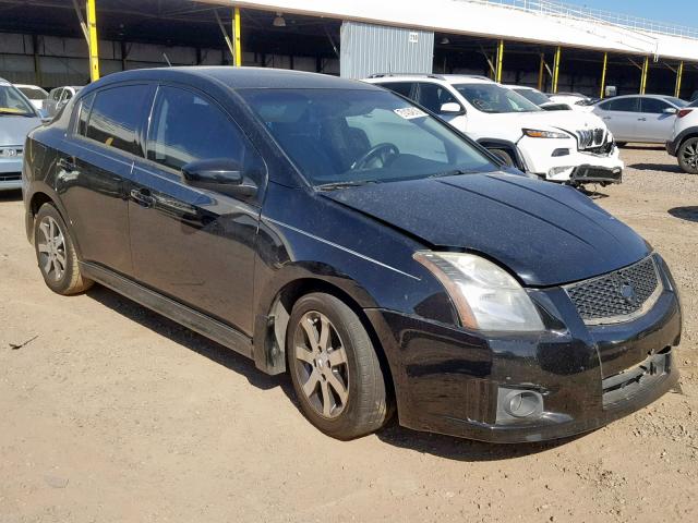 3N1AB6AP0CL772764 - 2012 NISSAN SENTRA 2.0 BLACK photo 1