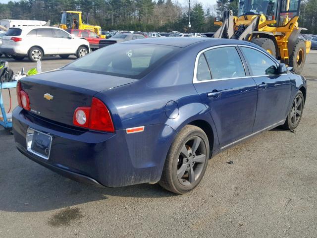 1G1ZC5E12BF369075 - 2011 CHEVROLET MALIBU 1LT 蓝色 照片 4