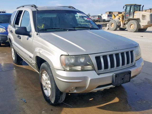 1J4GX48S34C316322 - 2004 JEEP GRAND CHER SILVER photo 1