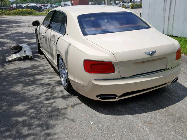 SCBEC9ZA1EC092211 - 2014 BENTLEY FLYING SPU BEIGE photo 3