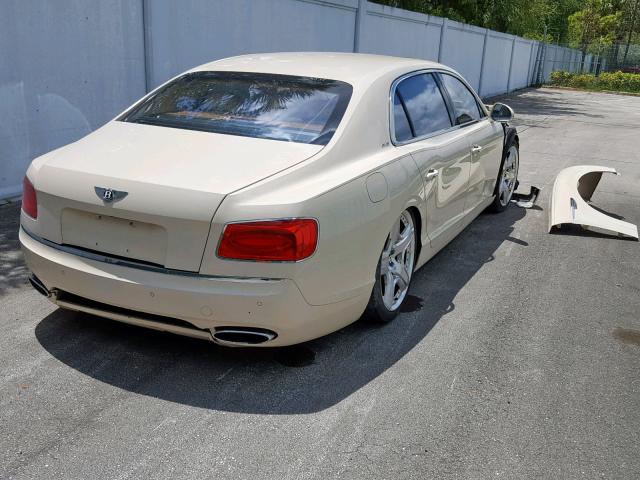 SCBEC9ZA1EC092211 - 2014 BENTLEY FLYING SPU BEIGE photo 4