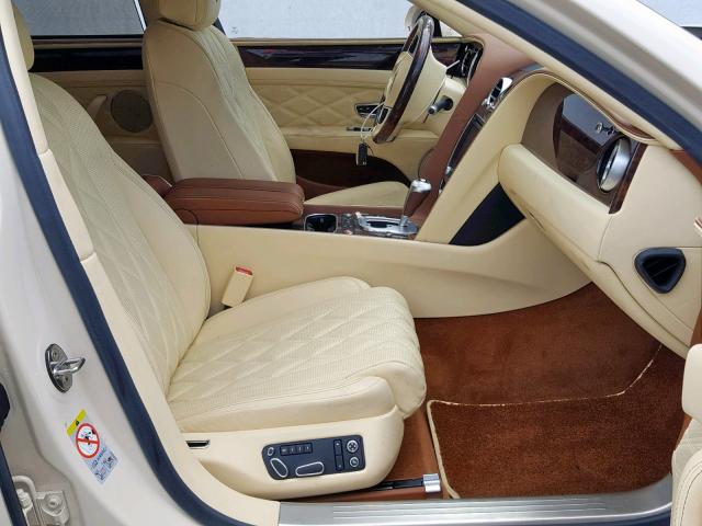 SCBEC9ZA1EC092211 - 2014 BENTLEY FLYING SPU BEIGE photo 5