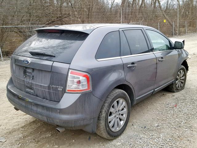 2FMDK4KC5ABB50076 - 2010 FORD EDGE LIMIT GRAY photo 4