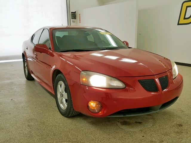 2G2WP552361262447 - 2006 PONTIAC GRAND PRIX RED photo 1