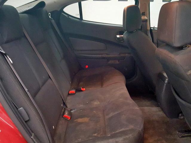 2G2WP552361262447 - 2006 PONTIAC GRAND PRIX RED photo 6