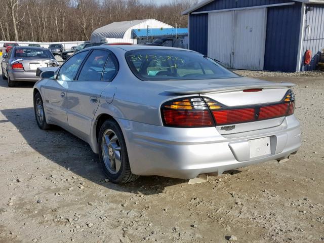 1G2HZ5419Y4261743 - 2000 PONTIAC BONNEVILLE SILVER photo 3