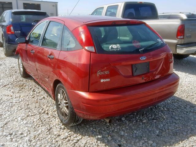 3FAFP37343R117159 - 2003 FORD FOCUS ZX5 RED photo 3