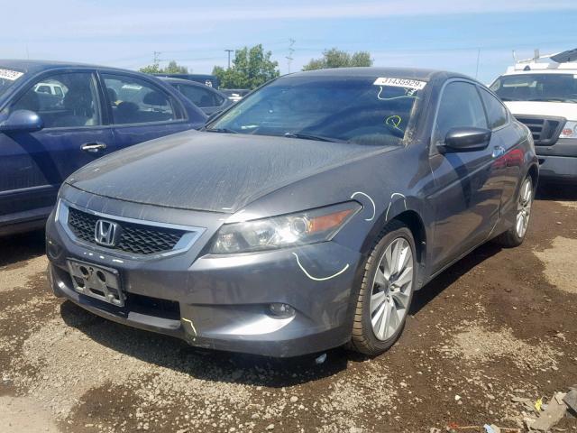 1HGCS22899A005390 - 2009 HONDA ACCORD EXL CHARCOAL photo 2