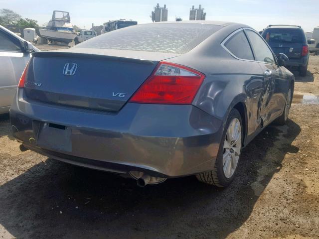 1HGCS22899A005390 - 2009 HONDA ACCORD EXL CHARCOAL photo 4