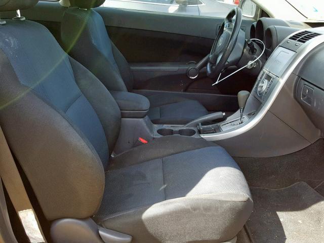 JTKDE177370203334 - 2007 TOYOTA SCION TC BLACK photo 5
