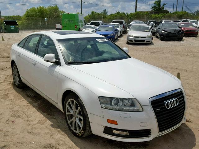 WAUSG74F69N057652 - 2009 AUDI A6 PREMIUM WHITE photo 1