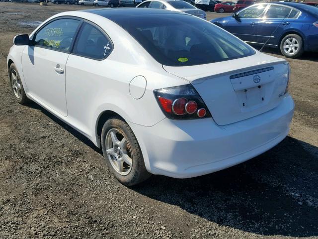 JTKDE167X90283543 - 2009 TOYOTA SCION TC WHITE photo 3