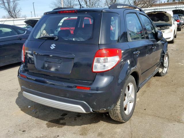 JS2YB413796200239 - 2009 SUZUKI SX4 TECHNO GRAY photo 4