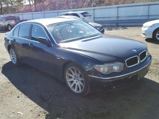 WBAGN634X3DR11366 - 2003 BMW 745 LI BLACK photo 1