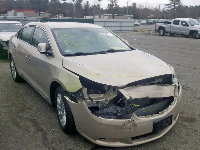 1G4GB5EG8AF139878 - 2010 BUICK LACROSSE C BEIGE photo 1