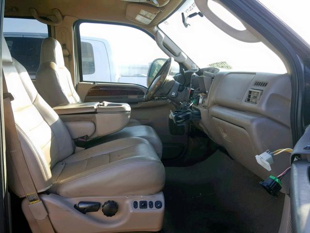 1FTSW31P34ED95398 - 2004 FORD F350 SRW S TAN photo 5