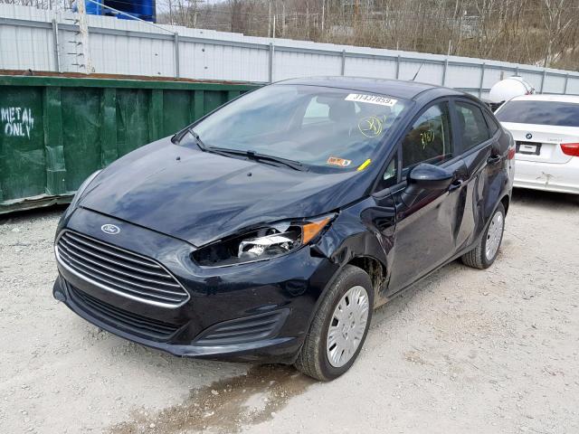 3FADP4AJ7HM142940 - 2017 FORD FIESTA S BLACK photo 2