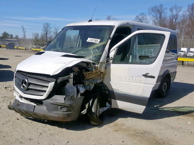 8BRPE7DD8GE123692 - 2016 MERCEDES-BENZ SPRINTER 2 WHITE photo 2