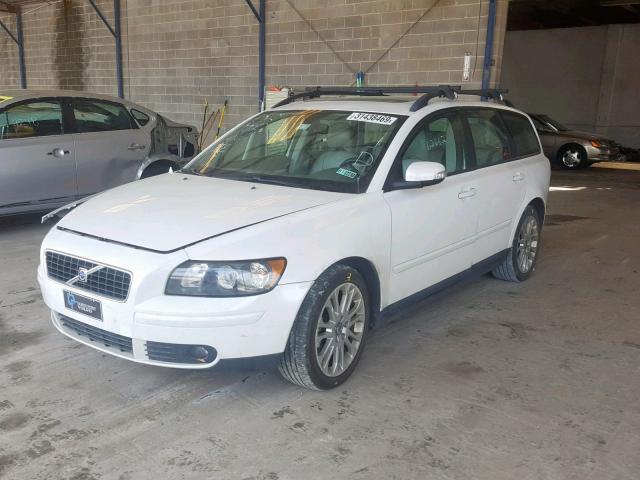 YV1MW382572274858 - 2007 VOLVO V50 2.4I WHITE photo 2