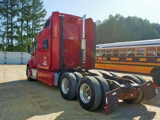 1XP7D49XX7D698046 - 2007 PETERBILT 387 BURGUNDY photo 3