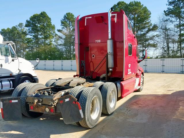 1XP7D49XX7D698046 - 2007 PETERBILT 387 BURGUNDY photo 4