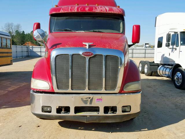 1XP7D49XX7D698046 - 2007 PETERBILT 387 BURGUNDY photo 7