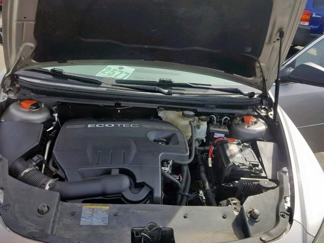 1G1ZG57B58F200249 - 2008 CHEVROLET MALIBU LS SILVER photo 7