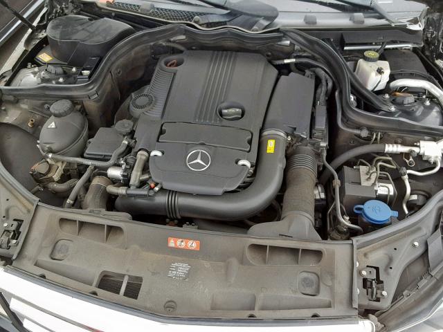 WDDGF4HB2DA789347 - 2013 MERCEDES-BENZ C 250 BLACK photo 7