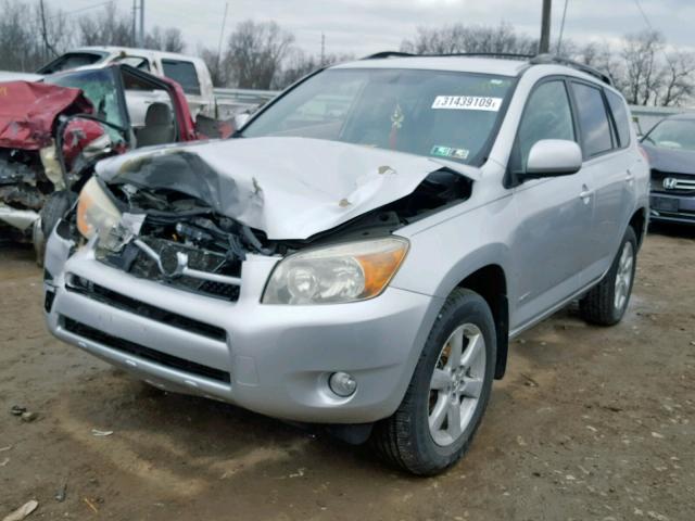 JTMBD31V475105775 - 2007 TOYOTA RAV4 LIMIT SILVER photo 2