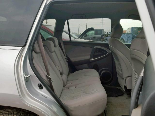 JTMBD31V475105775 - 2007 TOYOTA RAV4 LIMIT SILVER photo 6