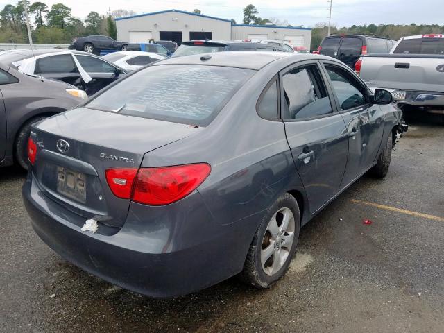 KMHDU46D88U490260 - 2008 HYUNDAI ELANTRA GLS  photo 4