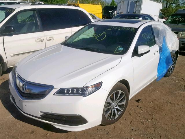 19UUB1F33GA003600 - 2016 ACURA TLX WHITE photo 2