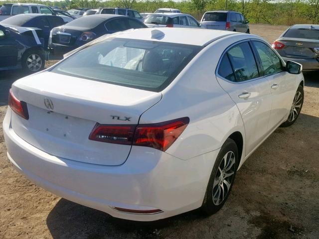 19UUB1F33GA003600 - 2016 ACURA TLX WHITE photo 4