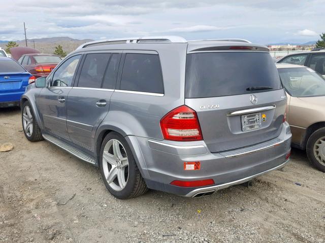 4JGBF8GE8CA764681 - 2012 MERCEDES-BENZ GL 550 4MA SILVER photo 3