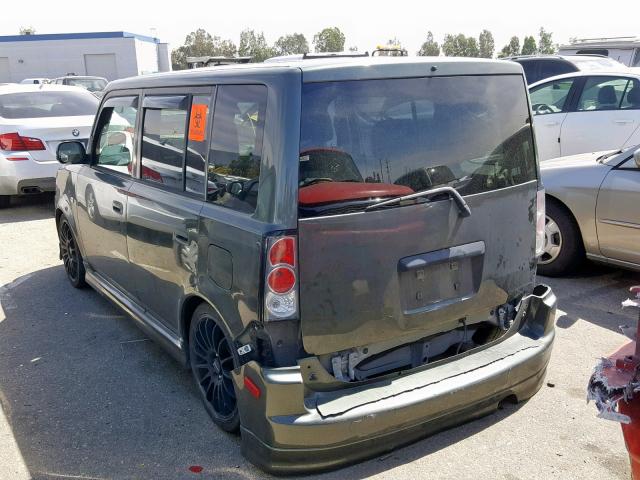 JTLKT324764034184 - 2006 TOYOTA SCION XB 绿色 照片 3