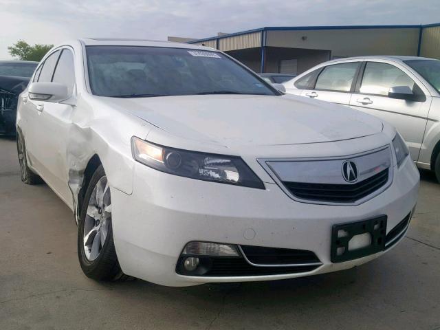 19UUA8F59DA001746 - 2013 ACURA TL TECH WHITE photo 1