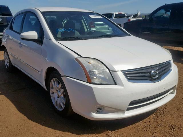 3N1AB6APXBL699708 - 2011 NISSAN SENTRA 2.0 WHITE photo 1