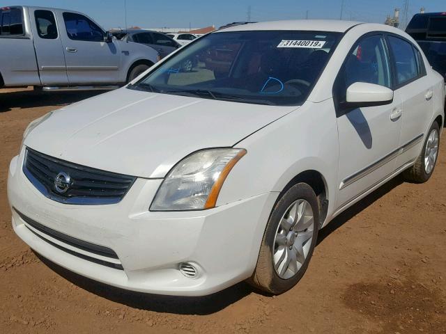 3N1AB6APXBL699708 - 2011 NISSAN SENTRA 2.0 WHITE photo 2