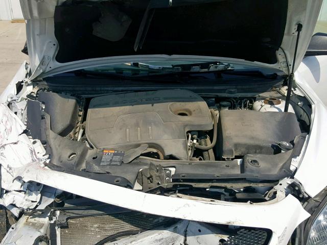 1G1ZA5E08AF257246 - 2010 CHEVROLET MALIBU LS WHITE photo 7