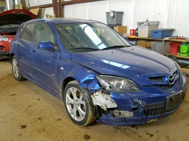 JM1BK343271765093 - 2007 MAZDA 3 HATCHBAC BLUE photo 1