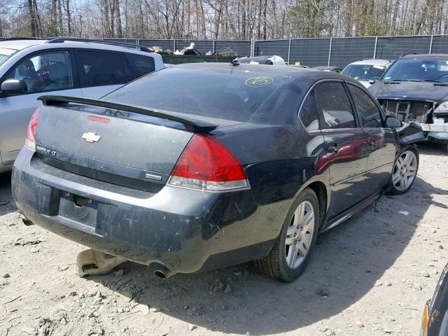 2G1WB5E34E1103091 - 2014 CHEVROLET IMPALA LIM CHARCOAL photo 4