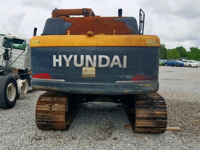 HHKHZ409AF0000539 - 2014 HYUNDAI BCK140LC YELLOW photo 9