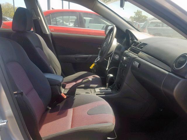 JM1BK123151289116 - 2005 MAZDA 3 S SILVER photo 5