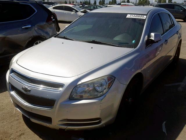 1G1ZD5EUXBF112592 - 2011 CHEVROLET MALIBU 2LT SILVER photo 2